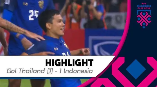 Berita video mengenai gol Korrakot Wiriyaudomsiri dari corneer kick bobol gawang timnas Indonesia pada pertandingan Piala AFF 2018, Sabtu (17/11/2018).