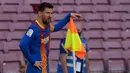 Lionel Messi. Adalah pemegang rekor peraih Sepatu Emas Eropa sebanyak 6 kali. Musim ini bersama Barcelona telah mencetak 30 gol dari 35 pertandingan di La Liga dan menjadi top skor sementara di Liga Spanyol musim ini. (AFP/Josep Lago)