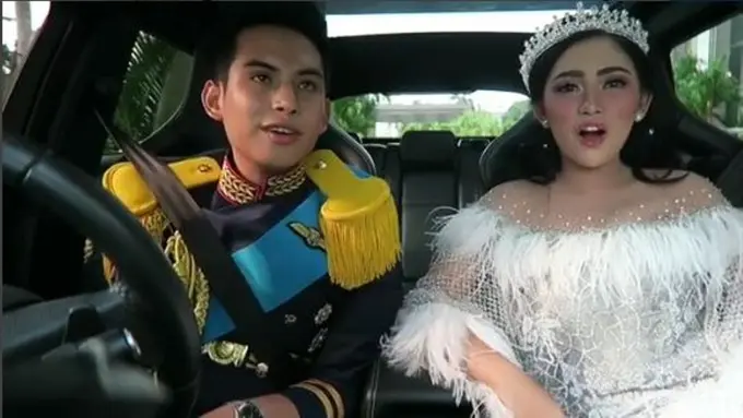 Seru! Sebelum Resepsi Pernikahan Rachel Vennya Karaoke di Mobil