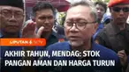 Libur natal dan jelang akhir tahun, harga bahan pokok dan bumbu dapur mulai turun. Selain harganya mulai turun, Menteri Perdagangan juga menyatakan stok pangan aman.