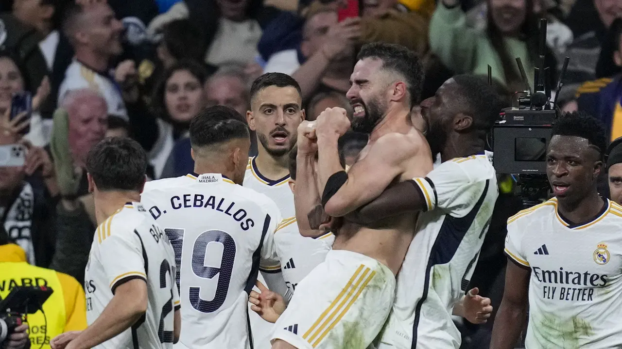 FOTO Real Madrid Kalahkan Almeria