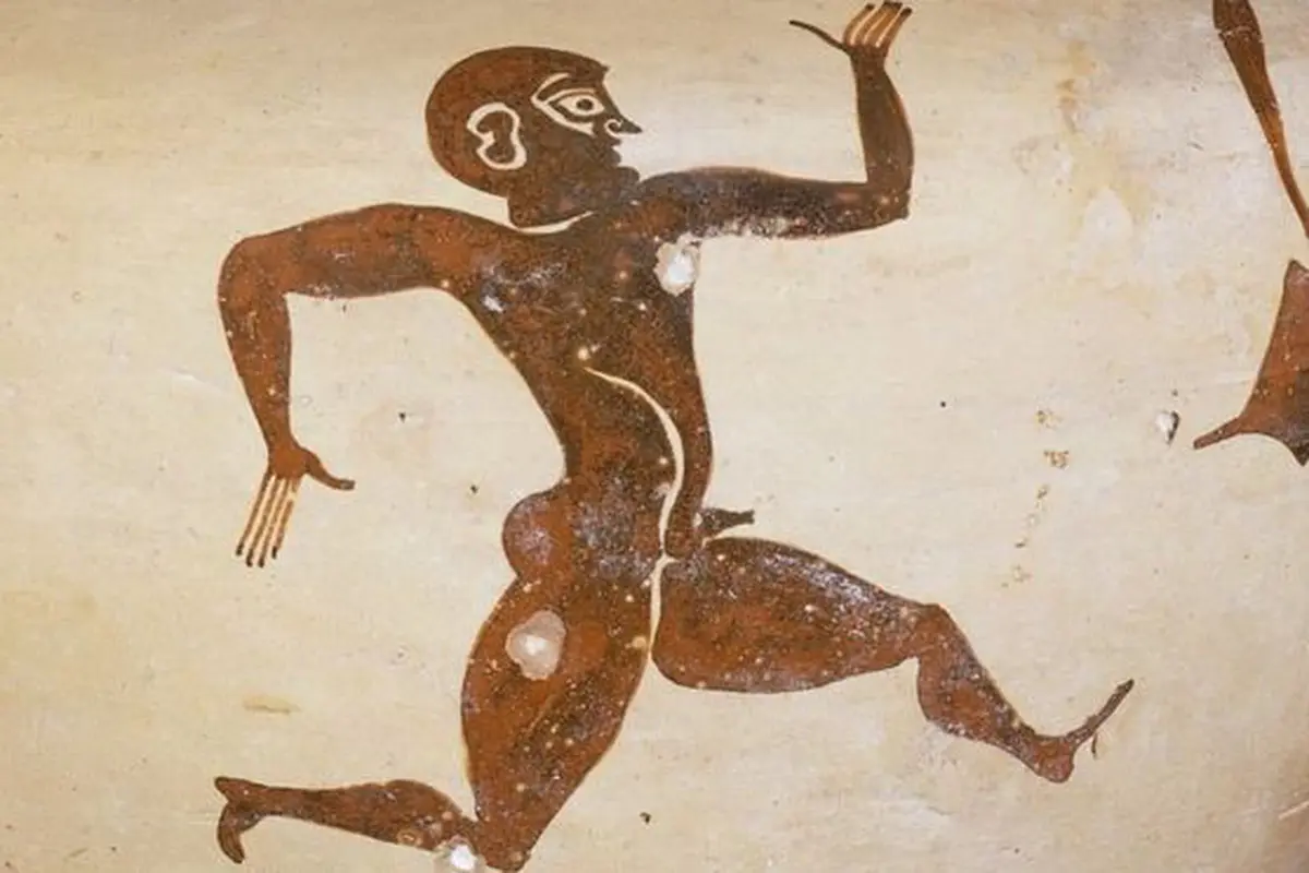 Ilustrasi olimpiade Sebelum Masehi. (British Museum)