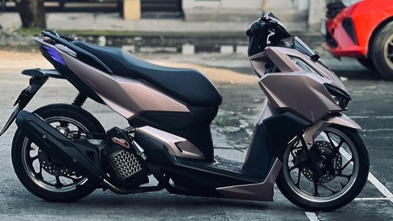 Penampakan Honda Vario 160 yang Dimodifikasi dengan Harga Pelajar