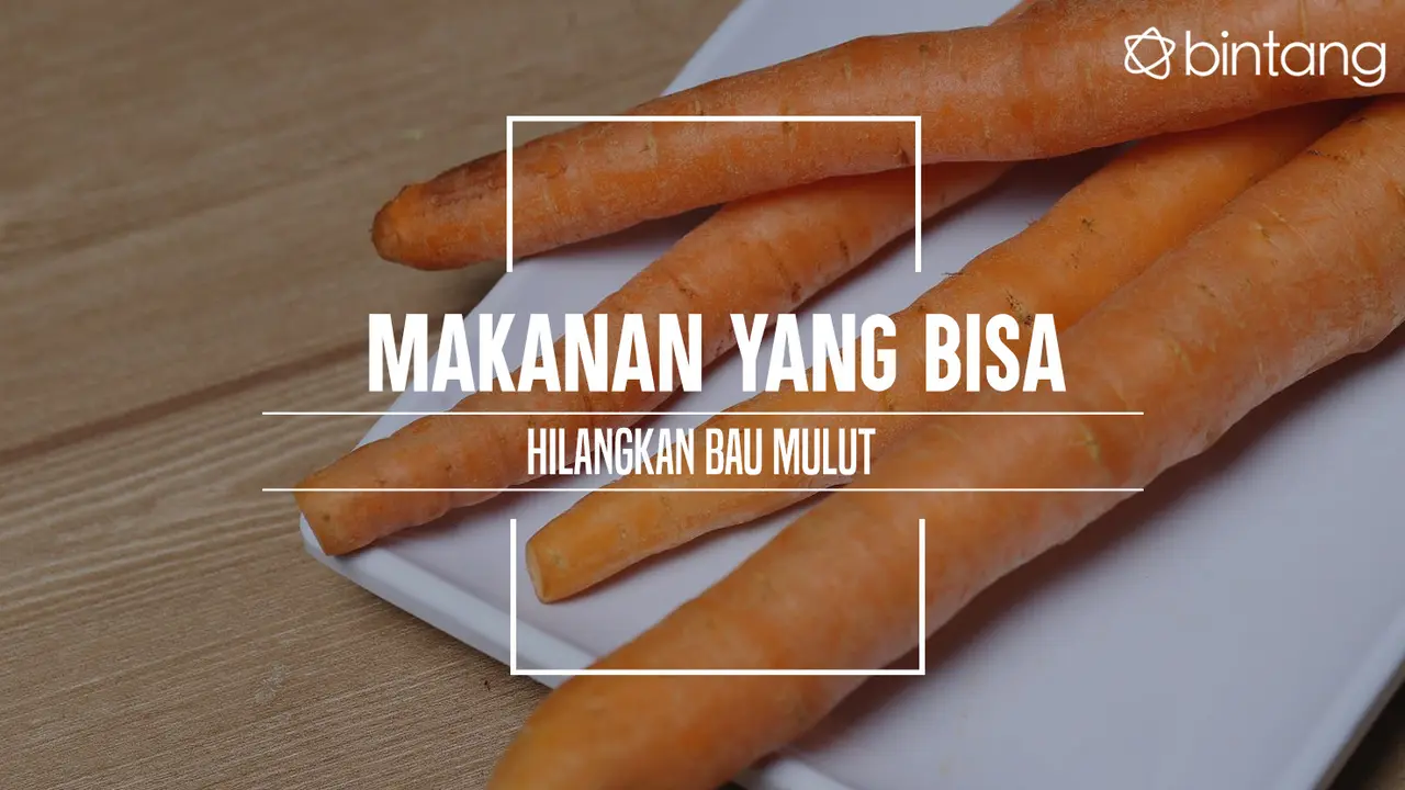 Makanan yang bisa hilangkan bau mulut. (Foto: Adrian Putra, Digital Imaging: M. Iqbal Nurfajri/Bintang.com)