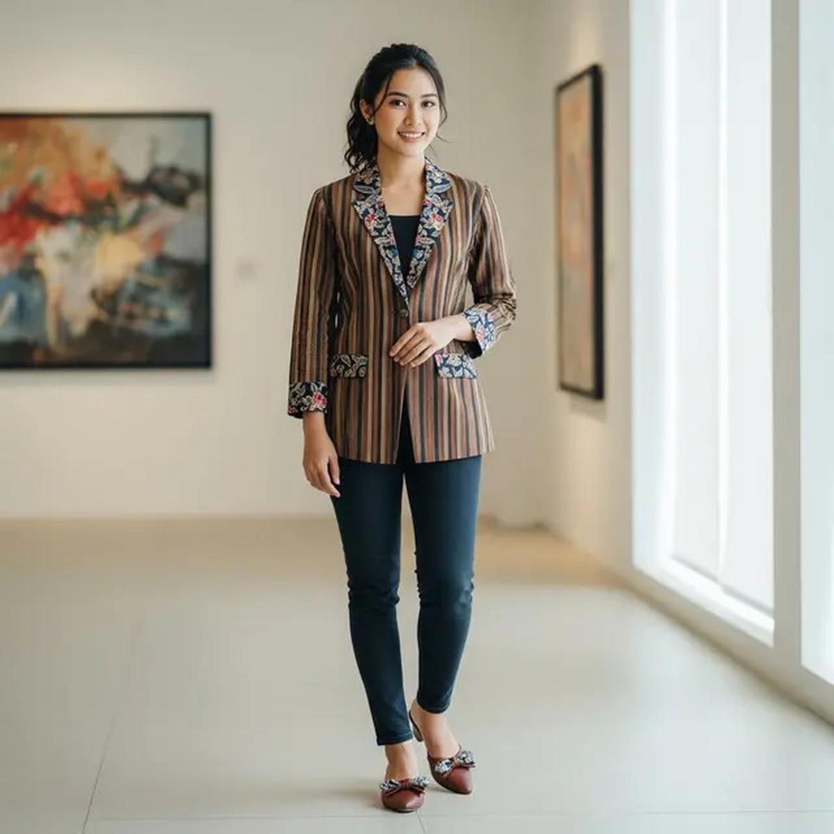 7 Model Baju Lurik Adat Jawa yang Stylish, Kombinasi Tradisi dan Tren Fashion Masa Kini