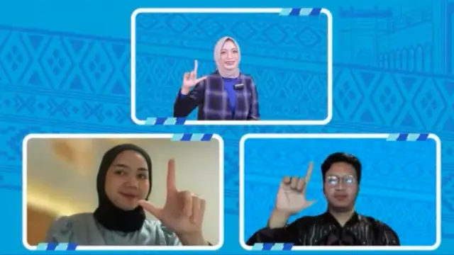 Alfi Siregar jadi pembicara webinar program literasi digital nasional sektor pendidikan wilayah Sumatera bagi guru dan siswa di Medan, Sumatra Utara, 4 Oktober 2022.