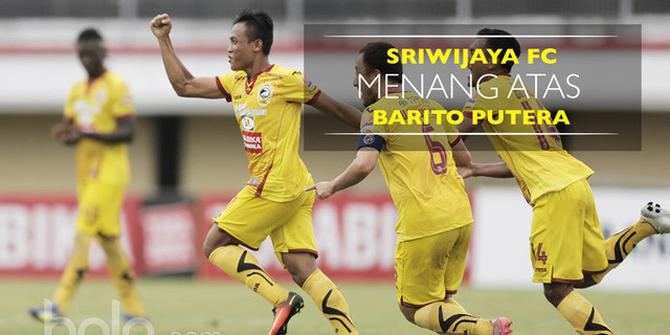 Sriwijaya FC Menang, Slamet Budiyono Cetak Gol Mengagumkan