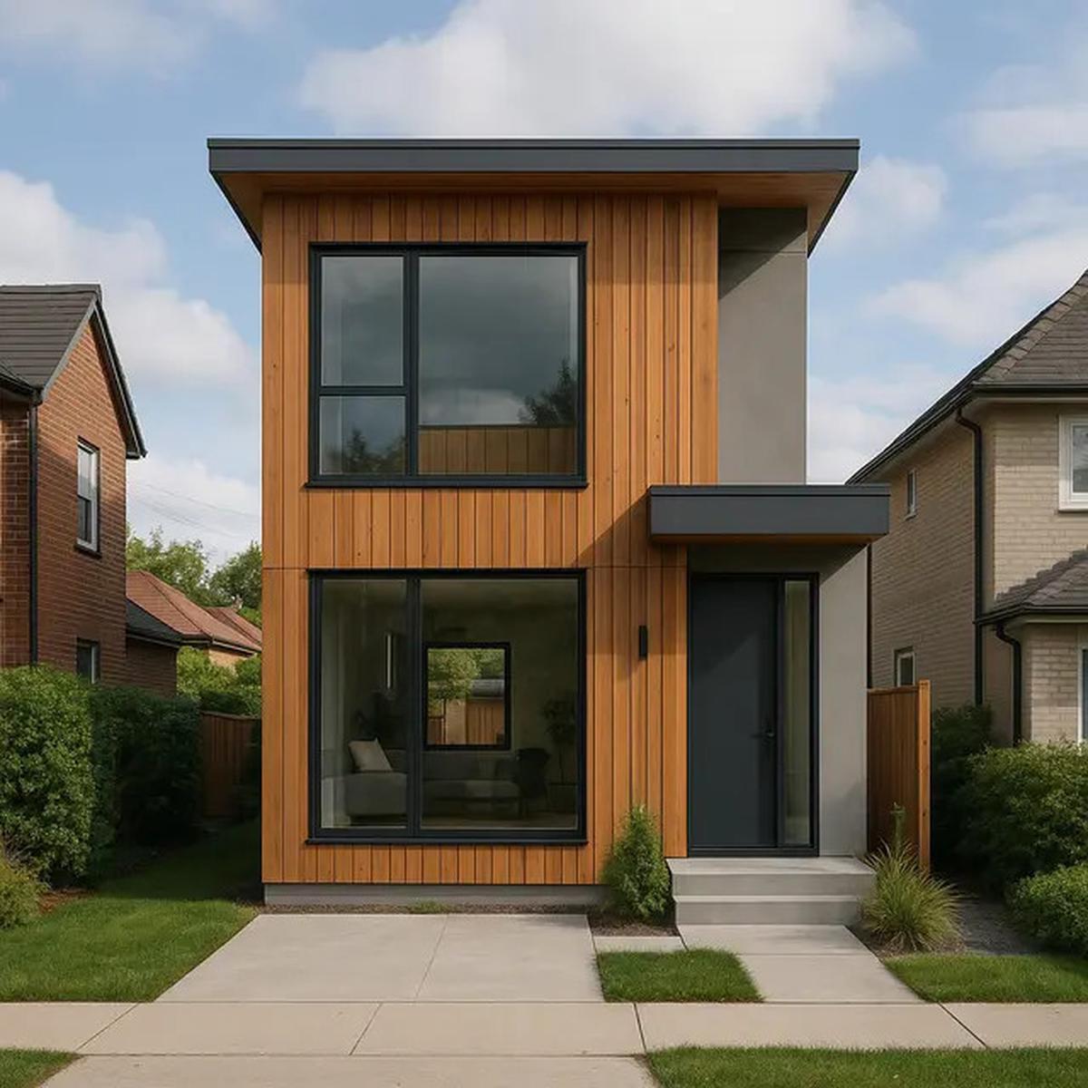 6 Inspirasi Desain Rumah Kecil 2 Lantai, Mungil Tapi Terlihat Mewah