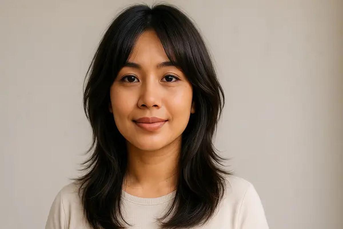 10 Model Rambut Shaggy Layer Ibu-Ibu 2025 agar Terlihat Natural Muda, Cocok untuk Segala Usia