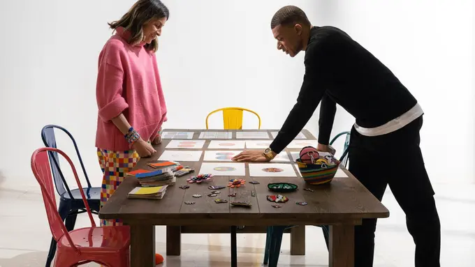 Hublot X Mira Mikati for "Hublot Loves Football"