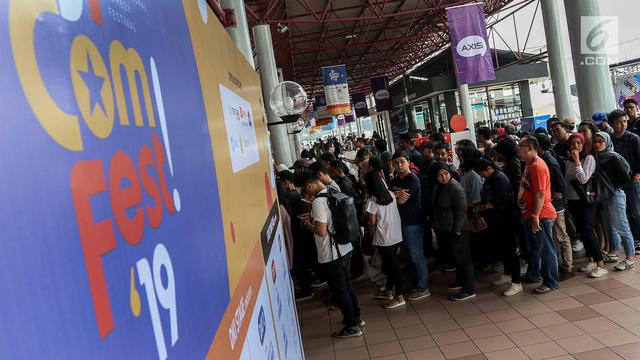 JICOMFEST 2019 Digelar, Antrean Pengunjung Membludak