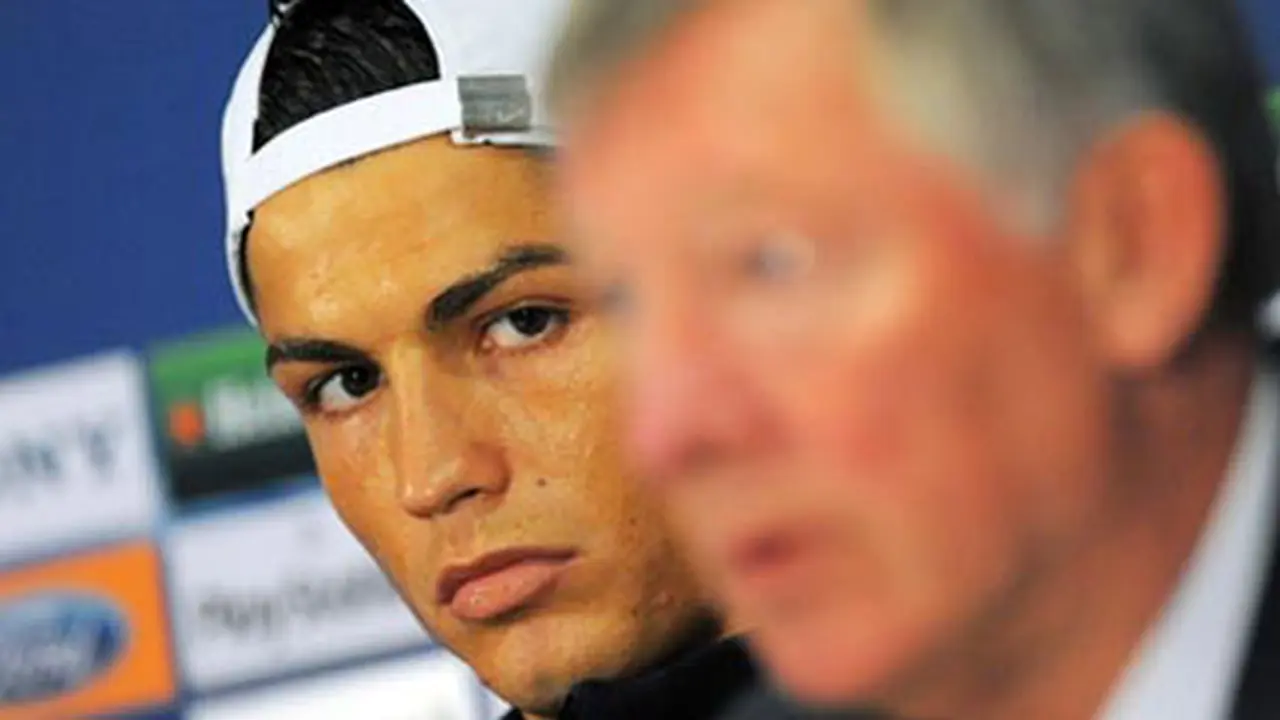 Ronaldo &amp; Ferguson (&copy; AFP 2009)