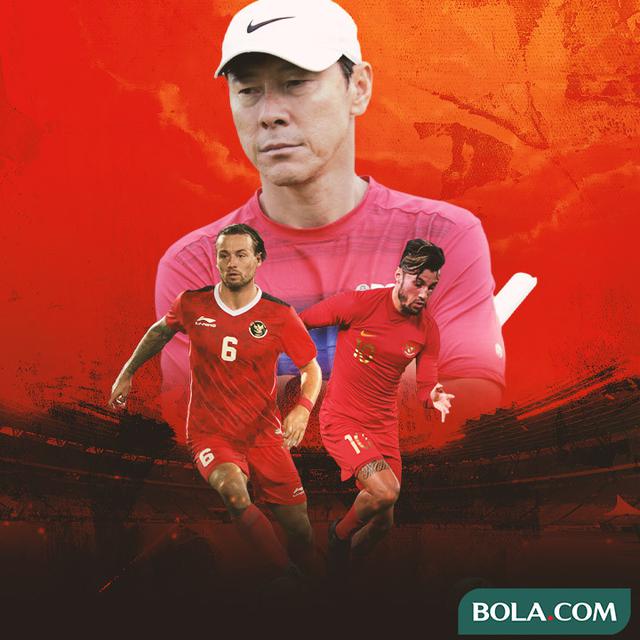 Timnas Indonesia - Marc Klok, Shin Tae-yong, Stefano Lilipaly