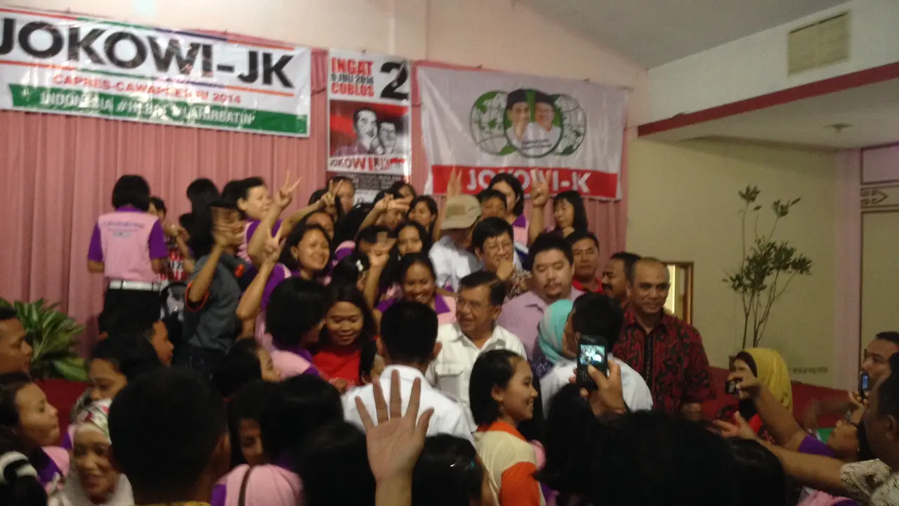 Kampanye Depan TKI, JK Berjanji Perbaiki Ekonomi Dalam 2-3 Tahun