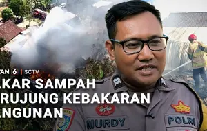Bakar Sampah Berujung Kebakaran Gudang