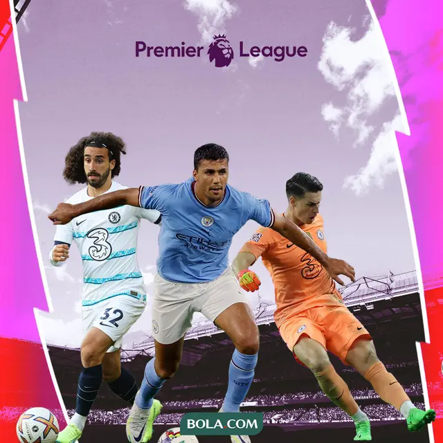 Premier League - Marc Cucurella, Rodri, Kepa Arrizabalaga