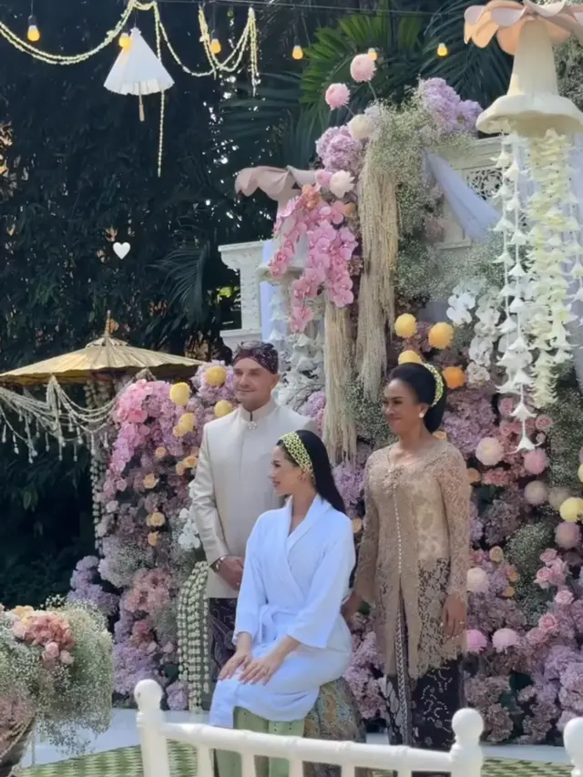 Acara siraman Alyssa Daguise (Instagram/@alyssadaguise)