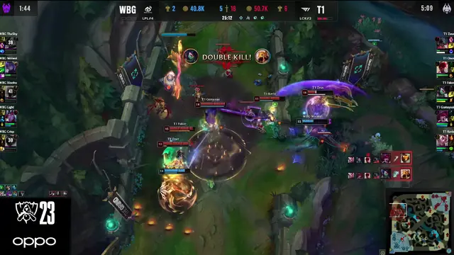 T1 keluar sebagai juara dari League of Legends Worlds 2023 (YouTube LoL Esports)