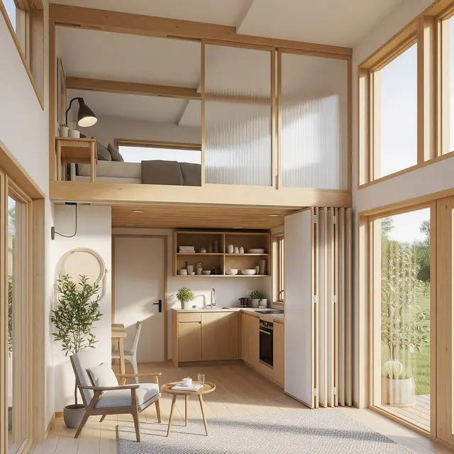 Gambar Rumah Mezzanine Murah tapi Cantik (Gemini AI)
