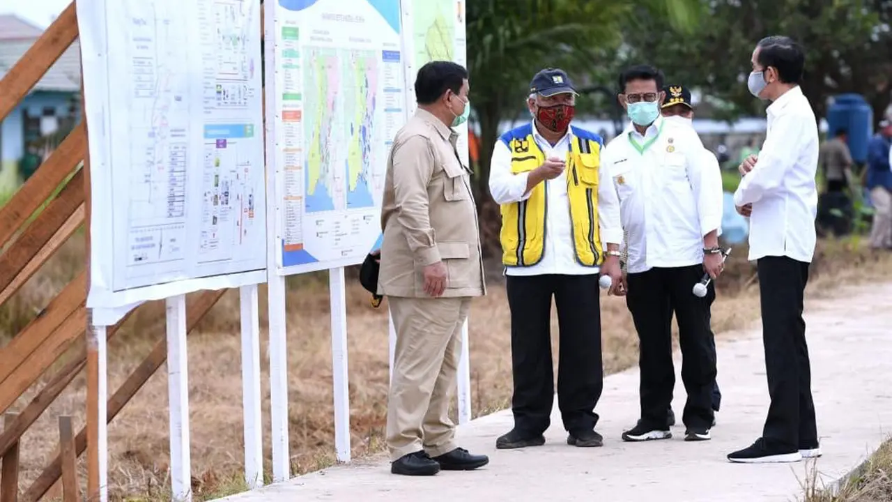 Mentan Sebut Program Food Estate di Kalteng untuk Amankan Ketersediaan Beras