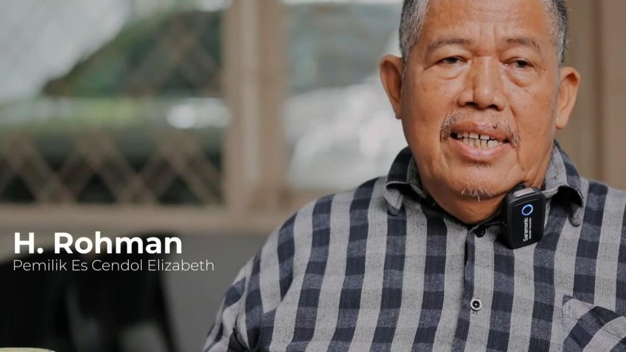 Dari sanalah, Rohman terinspirasi untuk menamai es cendolnya dengan nama Elizabeth.