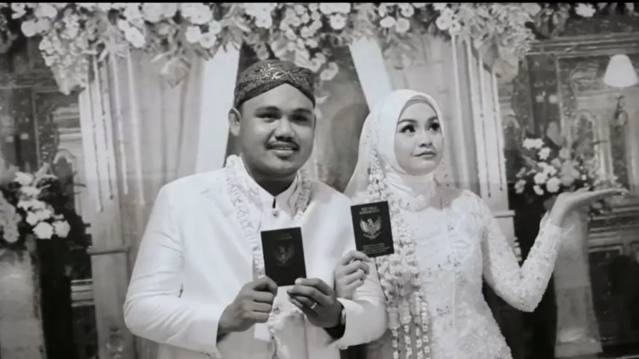 Salma Salsabil dan Dimansyah Laitupa Hanya Akad di KUA (Instagram/@inframe_photo)