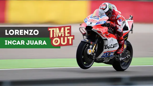 Pebalap Ducati, Jorge Lorenzo, bertekad meraih kemenangan perdananya musim ini pada MotoGP Jepang di Sirkuit Motegi, Minggu (15/10/2017).