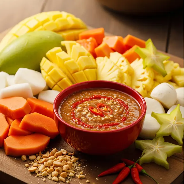 Cara Membuat Sambal Lotis Buah