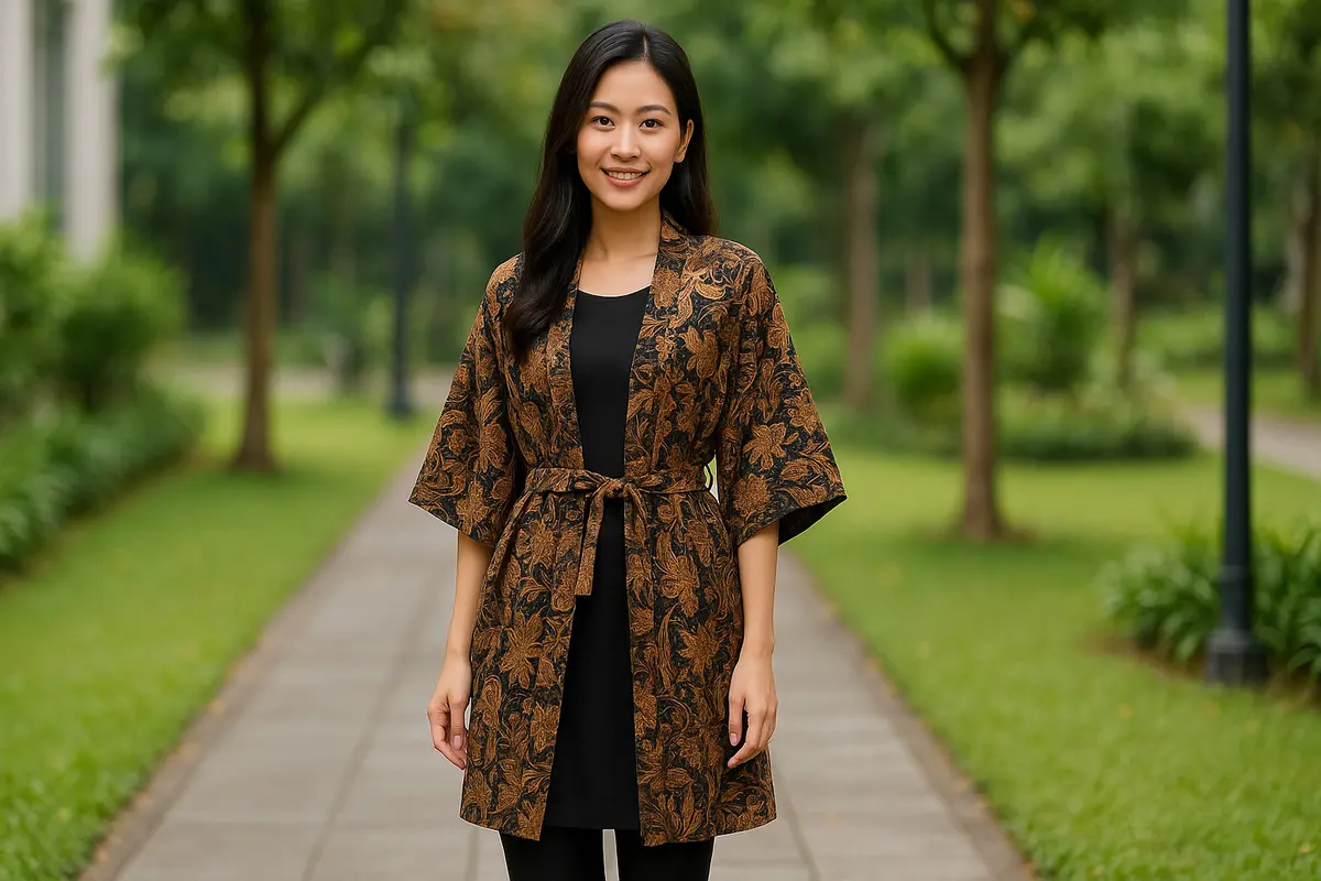 7 Model Baju Batik untuk Anak Perempuan hingga Dewasa, Cocok untuk Acara Keluarga