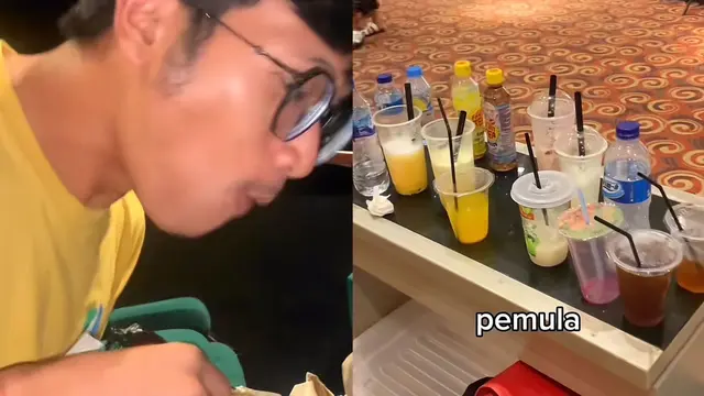 Seorang pria menyelundupkan Nasi Padang ke dalam bioskop tanpa ketahuan petugas