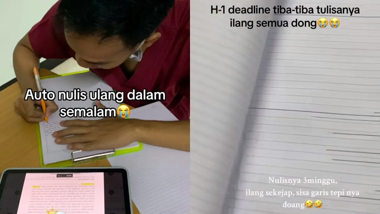 Momen Apes Pakai Pulpen Magic