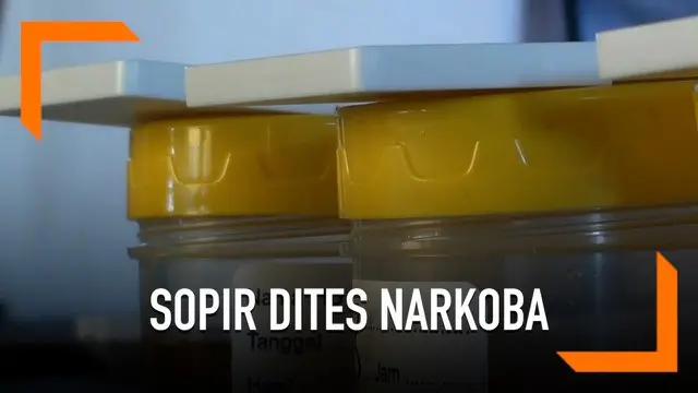 VIDEO: Tekan Angka Kecelakaan Mudik, Sopir Bus Dites Narkoba