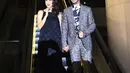 Bunga Citra Lestari dan Reza Rahadian saat hadir dalam gala Premiere film 'My Stupid Boss', CGV blitz Grand Indonesia, Jakarta Pusat, Jumat (13/5) malam. (Nurwahyunan/Bintang.com)