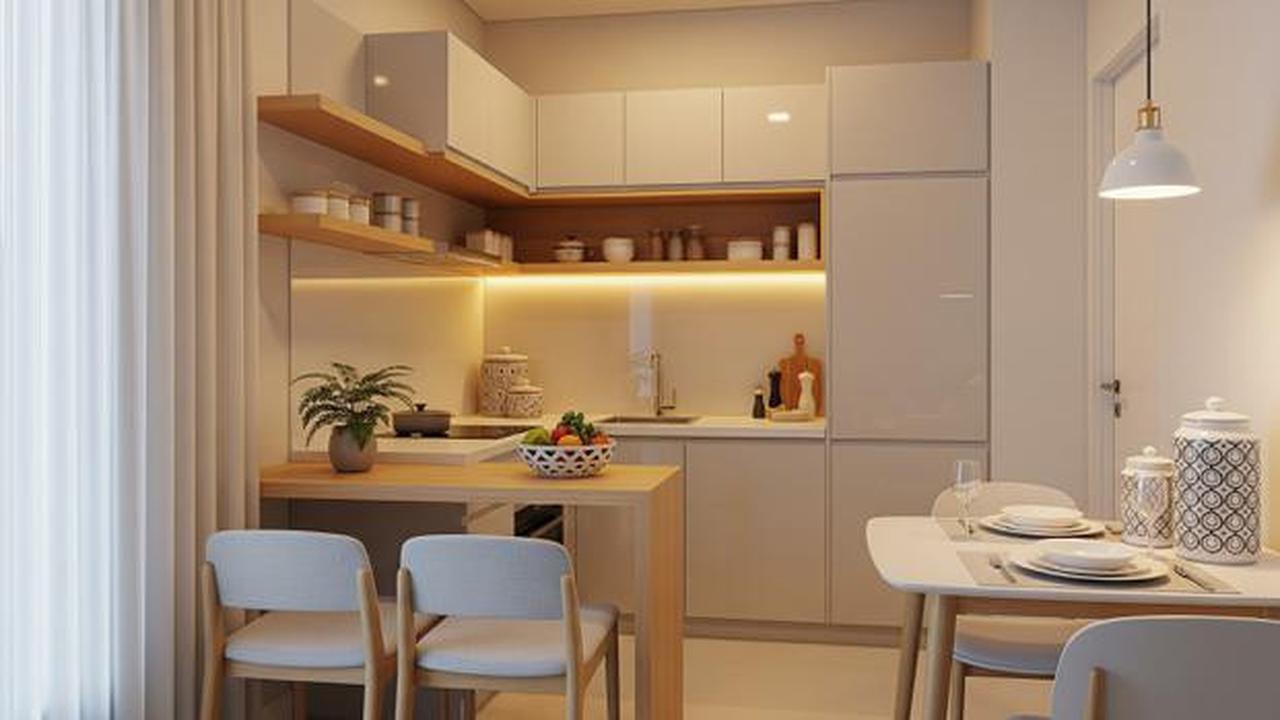 7 Desain Dapur Kecil Tapi Nyaman Dipakai Bersama Mertua, Rapi dan Mudah Dibersihkan