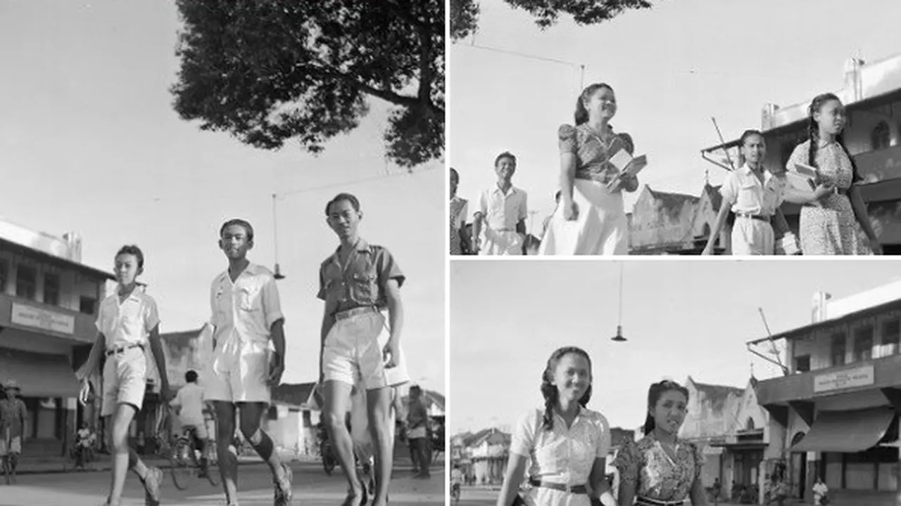 potret mahasiswa Yogyakarta tahun 1948