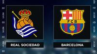 Liga Spanyol: Real Sociedad Vs Barcelona. (Bola.com/Dody Iryawan)
