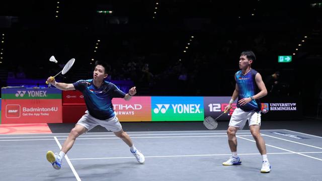 Raymond Indra/Nikolaus Joaquin - All England 2026 - Bulu Tangkis