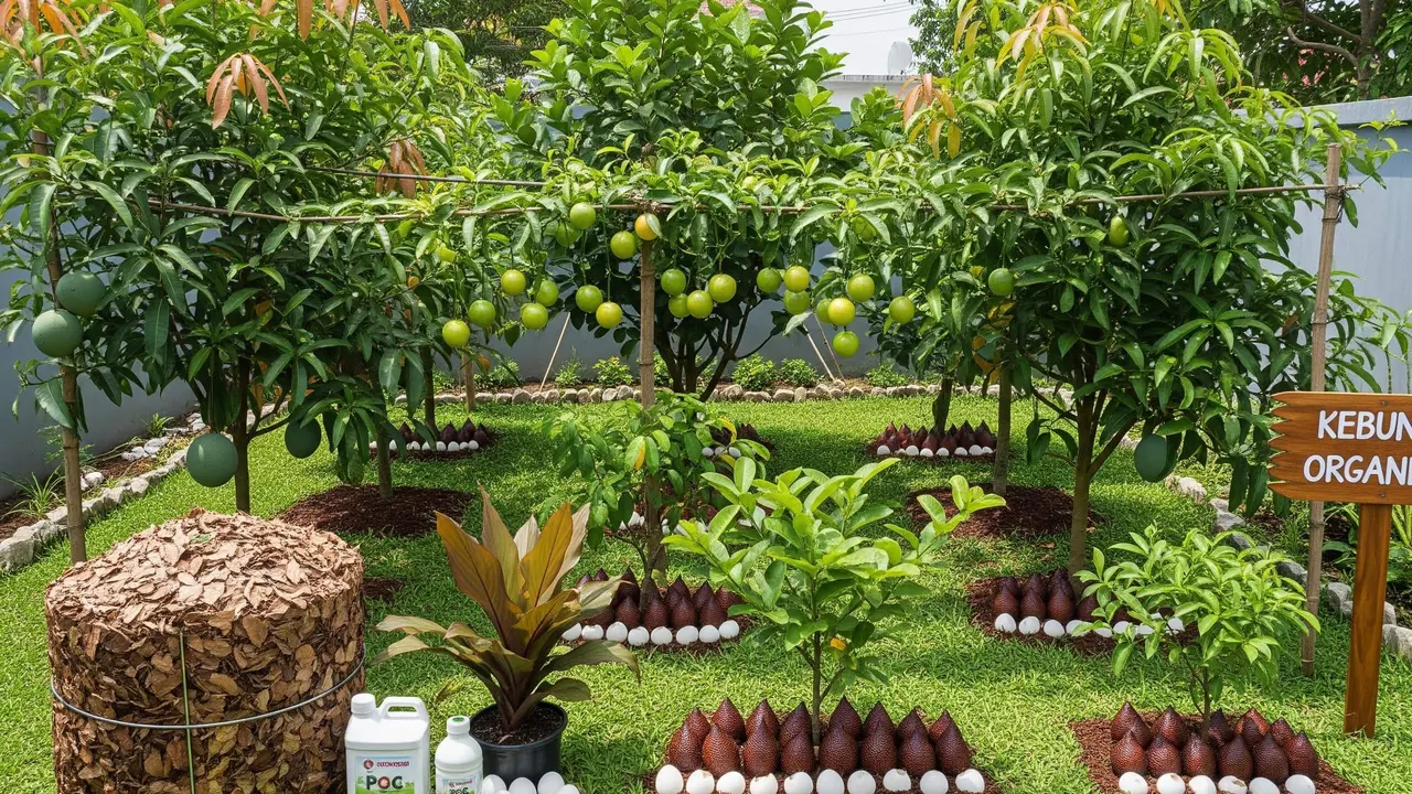 Tips Menata Kebun Buah di Belakang Rumah agar Terlihat Rapi dan Asri