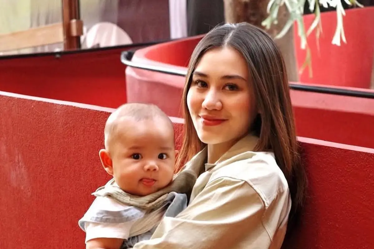 Aaliyah Massaid dan  Baby Arash. [@aaliyah.massaid]