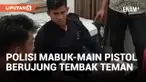 Mainan Pistol saat Mabuk, Oknum Polisi di Kendari Tembak Teman Wanita