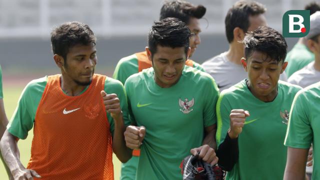 Latihan Timnas Indonesia