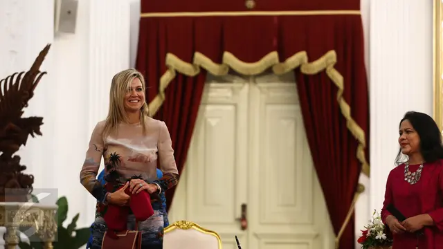 20160901-Jokowi Terima Kunjungan Ratu Maxima di Istana-Jakarta