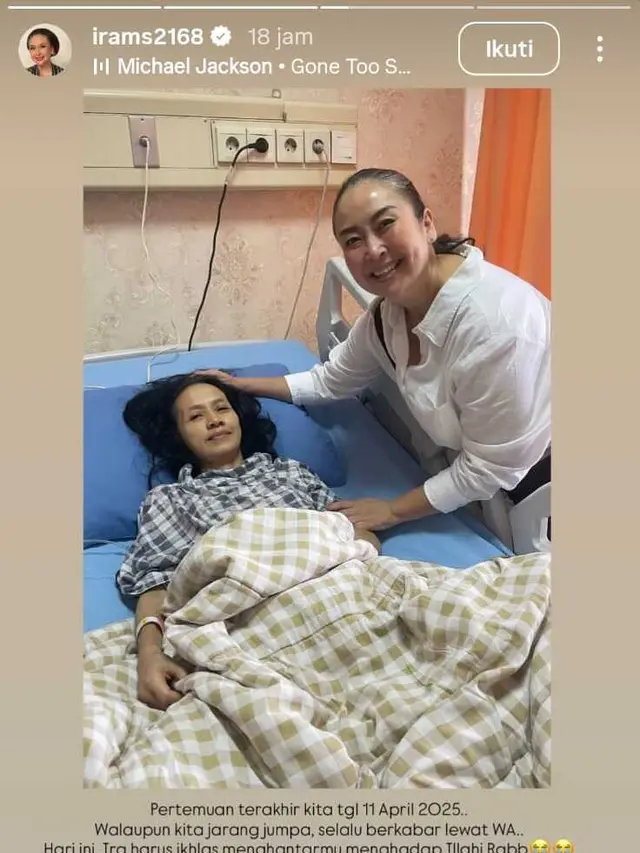 Foto Para Artis Tanah Air Berbagi Kenangan Tentang Santi Sardi/Instagram Ira Maya Sopha