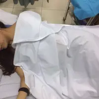 Thata Anma terluka setelah dianiaya seorang wanita. (Istimewa)