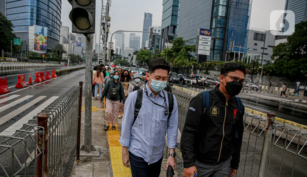 Padahal, kawasan tersebut kerap padat pada saat jam sibuk di pagi dan sore hari. (Liputan6.com/Faizal Fanani)