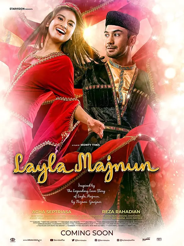 Poster film Layla Majnun. (Foto: Dok. Starvision)