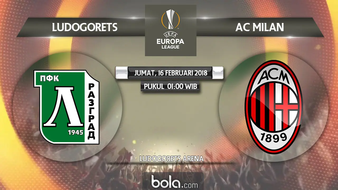 Ludogorets Razgrad Vs AC Milan