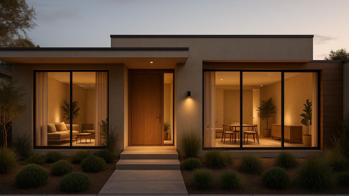 8 Model Rumah Minimalis 1 Lantai Modern Terbaru 2025, Desain Fungsional dan Estetik