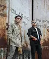 Melalui unggahan beberapa foto di akun Instagram @raffinagita1717, beberapa artis ternama tanah air tampak berkumpul dan bergaya bak boy band. Mereka adalah Ariel NOAH, Raffi Ahmad, Desta, dan Gading Marten. [Foto: Instagram/raffinagita1717]