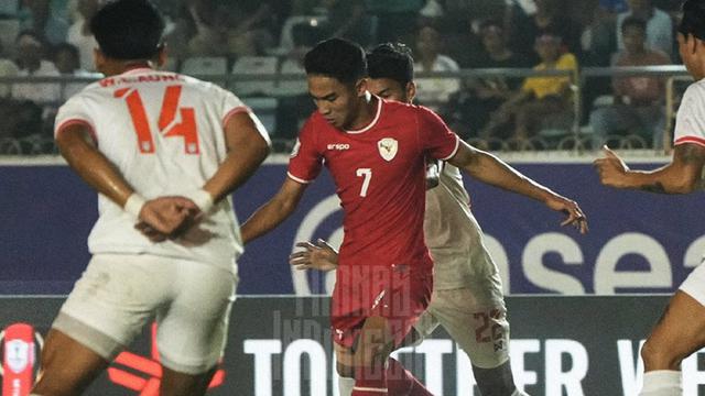 Timnas Myanmar Vs Timnas Indonesia di Piala AFF 2024.